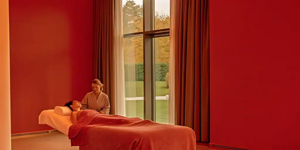 A professional provides assisted stretching for improved flexibility, posture, and muscle recovery.