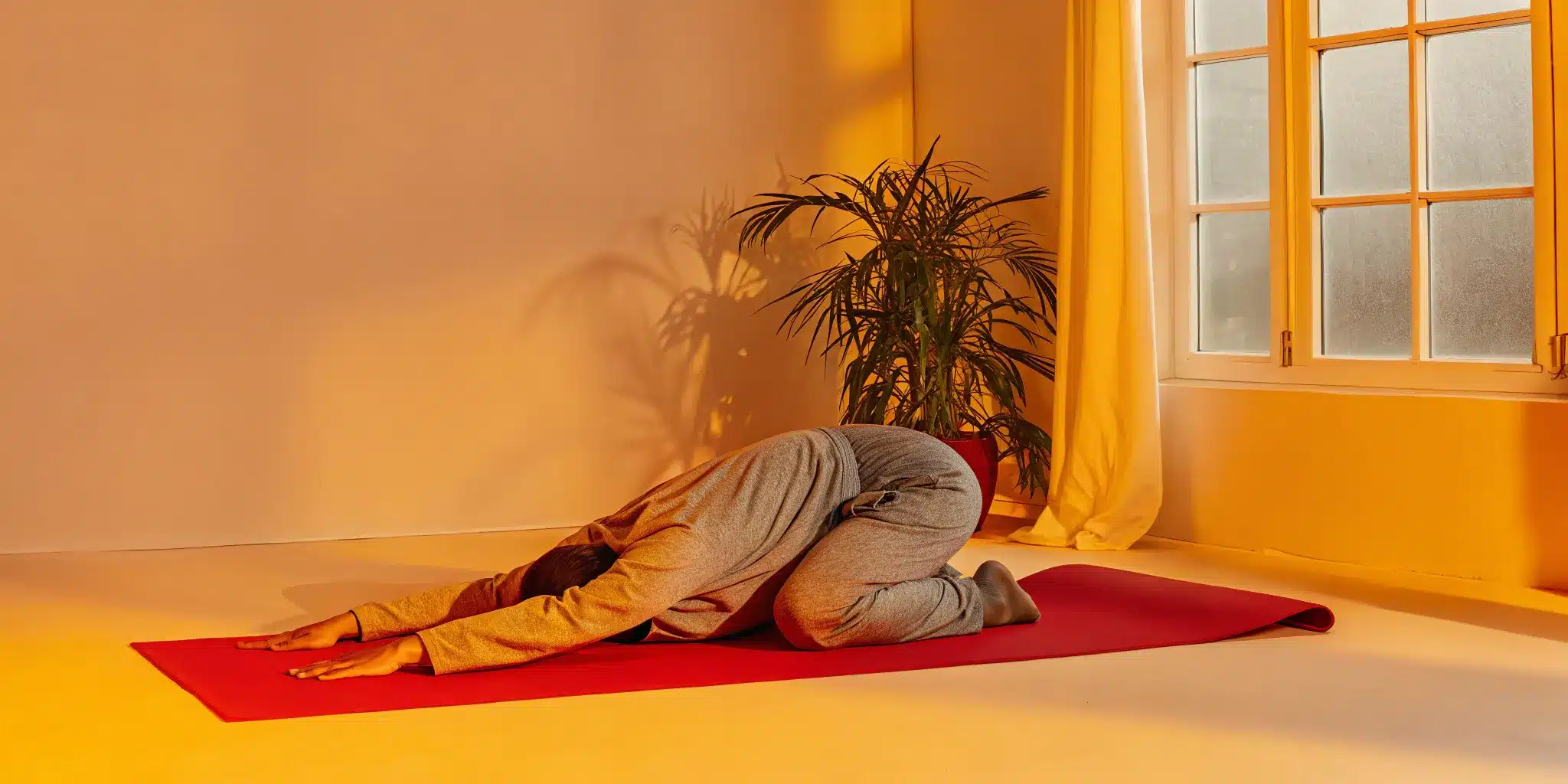 A person performing an essential stretch for body pain relief.
