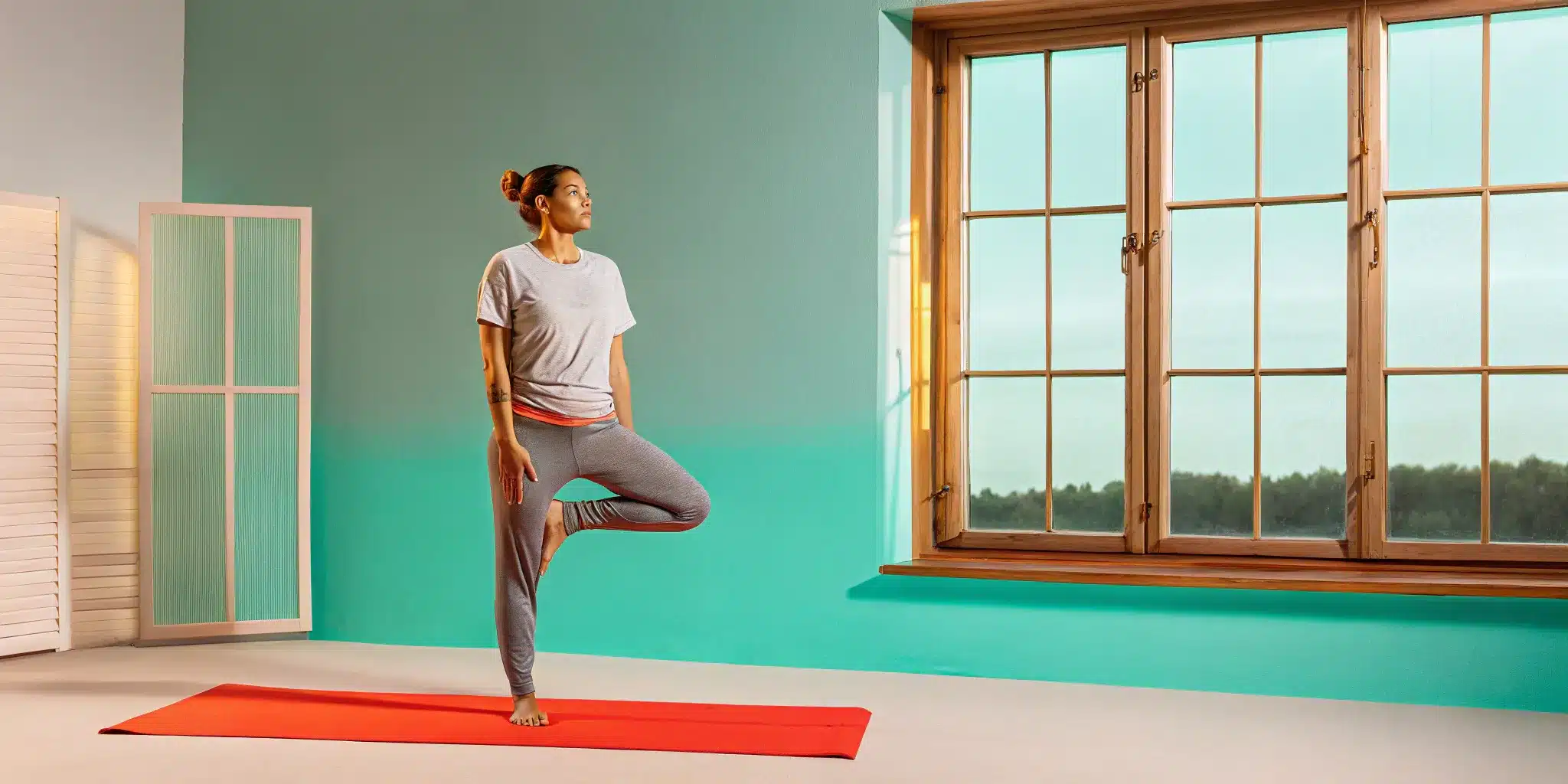 A woman experiencing the benefits of hip mobility exercises to move without pain.